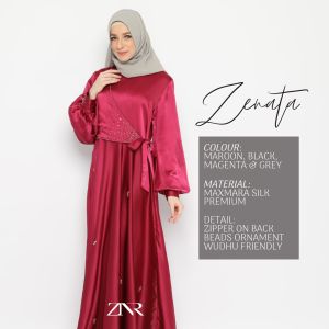 Gamis Casual Elegan Premium Wanita | Zenata Series