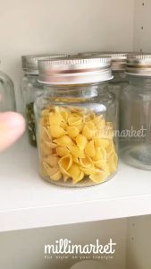 Toples Kaca Clear dengan Tutup Logam - Wadah Pudding/Dessert/Kue - MilliStorage