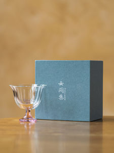 Elegantly Handcrafted High Borosilicate Glass Plum Blossom Tea Cup for Home Use Premium Quality Owners Tea Set Chinese Style