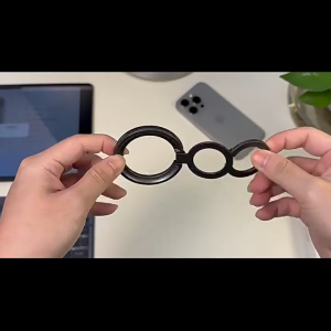 Magnetic Phone Holder with 360° Desk Stand – Strong Metal Ring Grip for Live Streaming Vlogging & Video Calls