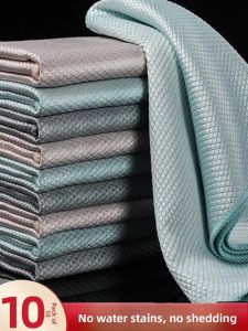 OUHUAGUAN | Glass Cleaning Absorbent Non-Linting Cloth