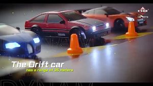 Ô tô điều khiển từ xa Drift có đèn mới nhất 2025
