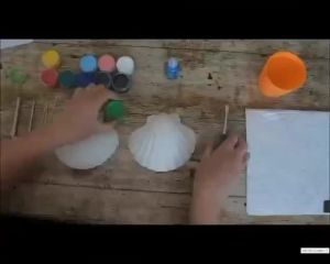 6PCS Scallop Shells for Serving FoodBaking Shells Large Natural White Scallops from Sea Beach for DIY Craft Decor 4-5 Inches