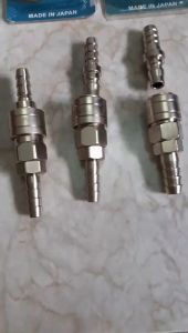 Bộ khớp nối nhanh đuôi chuột Gắn ống dây hơi khí nén các Phi 6.5 - Phi 8 - Phi 10 - phi 12 loại Xịn