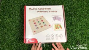 [Little B House] Memory Training Game Baby Wooden Toy Montessori Toys Fine Motor Skill Matching Game 益智玩具 - BT73