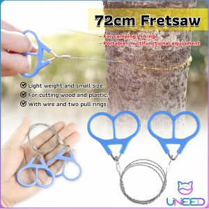 Need 72cm Fretsaw Stainless Steel Hand Rope Chain Saw Camp Hike Outdoor hand Tool