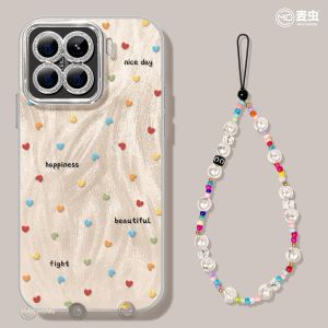 Silicone Phone Case for Xiaomi 15 Womens Style Full Cover Anti-Fall Protective Shell with Lens Film Creative Cartoon Design