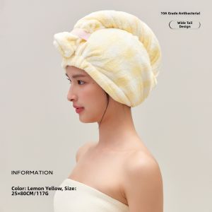 Sanli | Antibacterial Quick Drying Hair Drying Hat For Women
