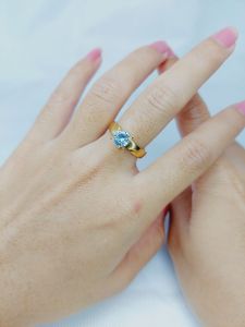 Cincin Titanium Trendy Single Diamond Xpid