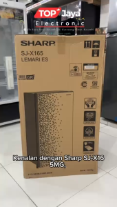 KULKAS SHARP 1 PINTU SJ-X165MG BARU BERGARANSI RESMI