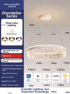 FANZHEN | Hollow Artistic Design Modern Bedroom Chandelier