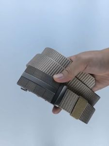 Thắt lưng Nam dây dù Khóa cài tự động hợp kim không gỉ chắc chắn tiện lợi - Dây nịt Nam vải Canvas cao cấp