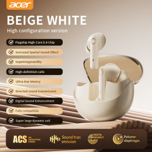 Acer Ohr546 Bluetooth Headset 2025 New Wireless Earphones In-Ear Design Comfortable to Wear for Sports Running Calls Noise Reduction Compatible with Mobile Phones Tablets Laptops