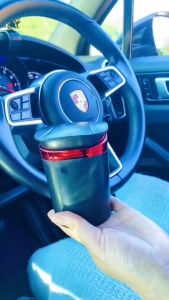 Premium Car Ash Tray LED Tempat Portable Asbak Interior Kabin Mobil