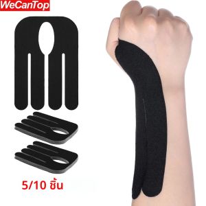 【5/10 ชิ้น] เทปกายภาพก่อนตัด - อุปกรณ์พยุงข้อมือสําหรับอุโมงค์ carpal และบรรเทาอาการปวดกล้ามเนื้อ - กันน้ํา ระบายอากาศได้ (4 สี)