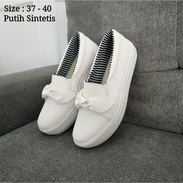 Tnz 003 sepatu casual wanita/handmade bandung