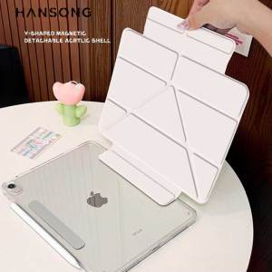 For iPad A16 11th 10 10th 9 9th Generation Pro 11 12.9 13 inch Case for iPad Air 11 4th 5th 10.9 inch Magnetic Detachable Cover