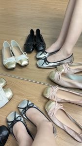 Women's Ballet Style Flat Bow Shoes: A Guide to Comfortable & Stylish Leather Square Toe