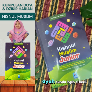Buku Doa dan Dzikir Anak Sehari Hari - Hisnul Muslim berdasarkan Al Quran & Sunnah untuk kado hadiah