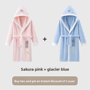 LB.BEAR | Thickened for Autumn and Winter Childrens Bathrobe