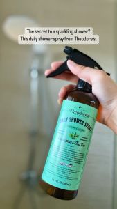 Theodores Daily Shower Spray500ml - All Natural Cleaning Disinfectant (Tea Tree & Eucalyptus)
