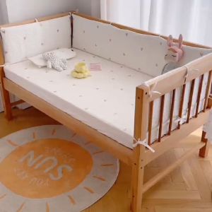 Concise, Clear, and Easy to Understand: "เปลผ้าปูที่นอนพอดีผ้า คลุมที่นอน ผ้าฝ้ายเด็ก ปูที่นอน เตียงเด็ก ทารก