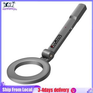 ANENG DM3004A Metal Detector Handheld High Sensitivity Scanner Security Checker 180 Foldable Outdoor Gold Detection Scanning Detection Instrument Audible And Visual Alarm