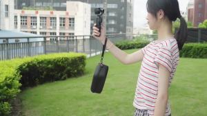 BRDRC | BRDRC Carrying Case for DJI OSMO Pocket 4P Protective Case 1/4 Threaded Handle Battery Handle OSMO Mini Tripod Storage Bag