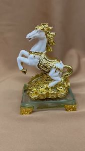 ม้าทอง มั่งคัง ร่ำรวย 10cm