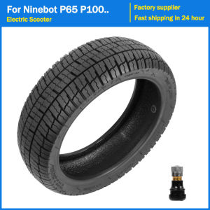 10.5*2.75 Front and Rear Vacuum Tires Accessories for Segway Ninebot P65 P100 P100SU Electric Scooter Tubeless Tyre Wheel Tire