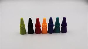 แพ็คละ 5 ชิ้น จุกปิดขวดไวน์ซิลิกาเจล จุกปิดขวดไวน์ จุกปิดฝาขวดไวน์แดง ซิลิโคน อเนกประสงค์ แบบสุญญากาศ สําหรับดื่มเบียร์ แชมเปญ