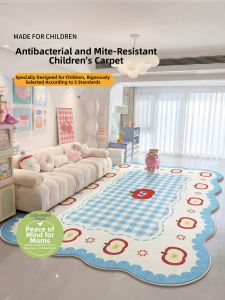 XINGLIANXIN | Dopamine Design Irregularly Shaped Washable Rug For Children