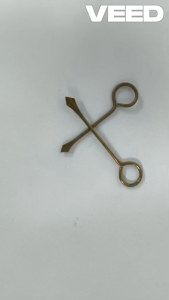 Thiri Kambi Wick Corrector for Oil Lamps | Vilakku Thiri Thoondi Pooja Essential Tool (Pack of 1 | Size - 2.5 inches)