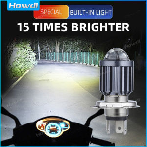 Motorcycle Headlight H4 BA20D CSP 12V LED Moto High/Low Beam Led Bulbs 12000LM Super Bright Autobike Fog Lamp