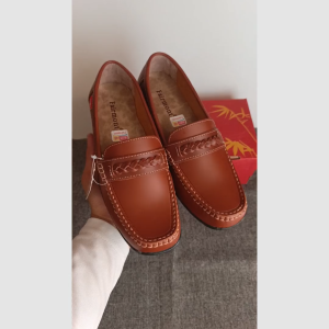 PREMIUM Sepatu Pantofel Wanita Slip-On QG7458 | FAIRMONT | Mocha Kepang