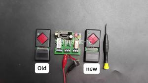 Dickert AHS27 MAHS27-01 MAHS27-04 Replacement Remote Control 27.015MHz DIP Switch Fixed Code Gate Opener
