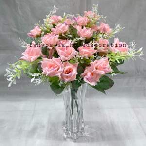 bunga rose/ bunga bahan kain/ bunga import china/ dekorasi rumah / hiasan rumah/ aksesoris hiasan/ bunga import china /