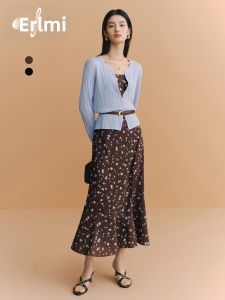 Eifini | Đầm Hè Hoa Dạng Xòe Đuôi Cá Thoáng Khí Siêu Nhẹ Giúp Gầy