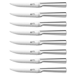 Steak knife set stainless Steel Blade Kitchen Knives Handle Sharp Dinner Knife Meat Cutter bread kitchen knives set
