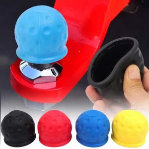 อุปกรณ์ตกแต่งหัวที่ปกป้องบอลรถเทรลเลอร์กันฝุ่นสำหรับฝาครอบบอลราวฝาครอบป้องกันสายพ่วง