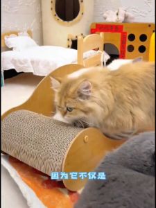 [SG SELLER] Cat Scratch Board Nest Cat Sofa Wear-Resistant Corrugated Paper Scratch-Resistant Cat Scratching Board Wear-Resistant