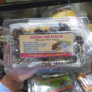 Wedang jahe beras kencur - minuman kesehatan - penghangat tubuh - meningkatkan kekebalan - imunitas - meningkatkan nafsu makan - oleh-oleh Jogja