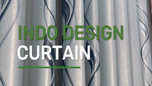 Gorden Jendela Minimalis Verona 1 Blackout Smokering - Bahan Blackout Import Berkualitas (Harga untuk 1 Bidang)