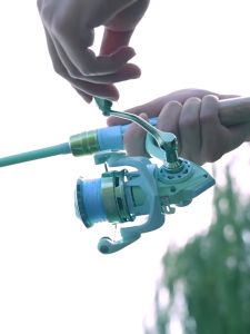 รอกตกปลา รอกสปิน สปูลตื้น ตีเหยื่อปลอม สปิ๋ว ตกปลาหน้าดิน TS Series เบรค 8-10kg