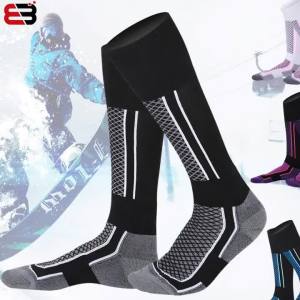 WRELS | Winter Warm Thickened Ski Socks for Women Men Kids Thermal Hiking Sports Anti Cold Outdoor