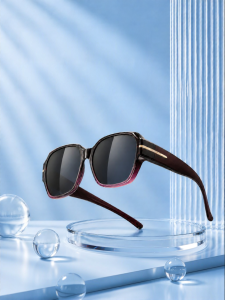 One & One | Driving Anti-Glare Large Face Friendly Prescription Sunglasses Clamp