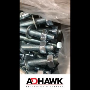 ADHAWK พุกเวดจ์ ขนาด M10 พุกยึดคอนกรีตพุกเหล็ก Zinc HDG. Wedge Anchor ยึดแน่น แข็งแรง มีผลการเทสรับรอง