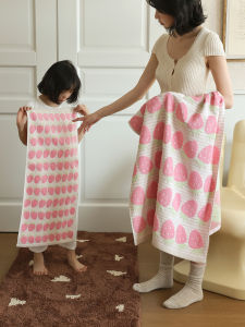 Spring New Soft Pure Cotton Towel Children Adults Breathable Absorbent Bath Towel Square Scarf Face Towel Home Travel Universal