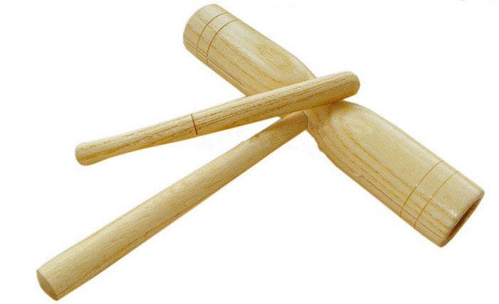 TWO TONES BLOCK/ KAYU TIK TOK MUSIC INSTRUMENTS ALAT-ALAT MUZIK (READY