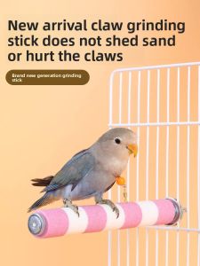 MONLEYTA | Parrot Beak And Nail Grinding Stick Anti-clogging Bird Cage Stand Special Dental Care Supplies For Lovebirds And Parrots